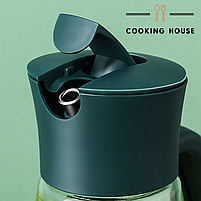 Скляна пляшка Cooking House 630 мл з дозатором для оливкової олії ., фото 6