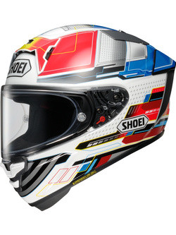 МОТОШОЛОМ SHOEI X-SPR PRO PROXY TC-10 КОЛІР СИНІЙ/БІЛИЙ/ЧЕРВОНИЙ