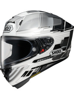 МОТОШОЛОМ SHOEI X-SPR PRO PRO PROXY TC-6 КОЛІР СІРИЙ/БІЛИЙ
