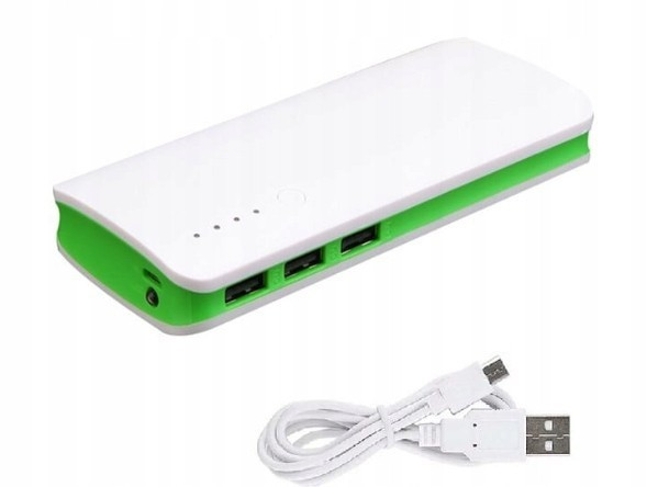 Зовнішній акумулятор (Power Bank) Павербанк Elworld 20000 mAh White