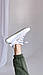 Жіночі Кросівки Adidas Yeezy Boost 350 V2 White Grey 37, фото 2