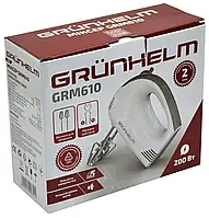 Міксер Grunhelm GRM610 200Вт сірий