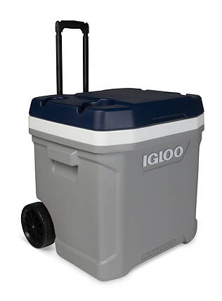 Ізотермічний контейнер на колесах MAXCOLD LATITUDE 62 ROLLER, 56 л, сірий з синім, фото 1