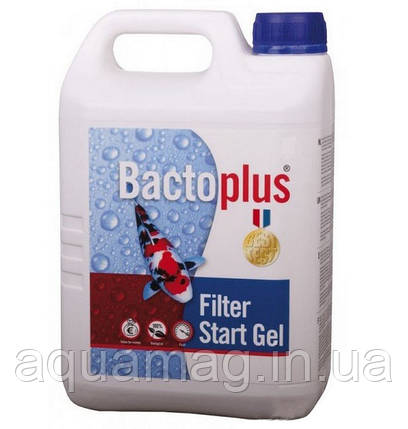 BactoPlus Filter Start Gel 2,5 л фільтруючий стартовий гель, бактерії для ставка, водоймища, УЗВ, фото 1