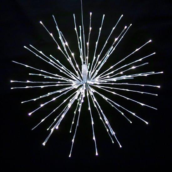 ST Новогодняя гирлянда фейерверк RD-268 110LED 35см, светодиодная гирлянда цвет лампочек - Белый - фото 5 - id-p1746507782