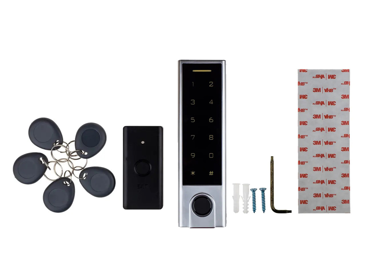 Sherlockさま専用です Бездротовий біометричний комплект СКУД SEVEN SL-7708F. Ціна