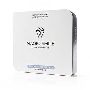 КАРБАМІД 44% MAGIC SMILE! Набір для відбілювання зубів з рідким коффердам і рем.терапією