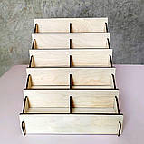 Гірка для товару на 5 полиць 235х237х233мм, фото 3