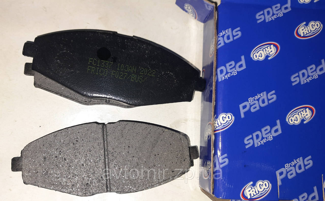 Колодки гальмівні передні Lanos 1,5,Ланос,Sens,Сенс, Мотиз FriCo, фото 1