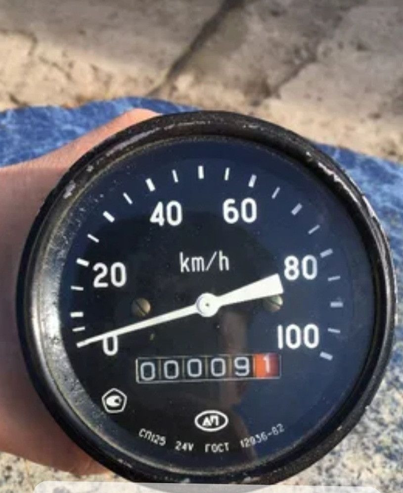 Спидометр СП 125 24 в гост 12936-82 Белаз, фото 1