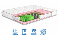 Матрас ортопедический Моника 180*200 с независимым пружинным блоком Матролюкс