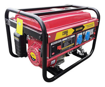 Генератор бензиновий двопаливний COBRA GG3300LPG, 3.1/3.3 кВт, ручний старт