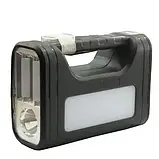 Ліхтар портативний ручний BL-80172 (сонячна панель, 3 led-лампи, usb заряджання, фото 5