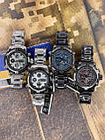 Чоловічі годинники AMST 3022 Metall Silver-Black-Silver, фото 7