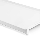 Віконний відлив алюмінієвий  (білий RAL - 9003 глянцевий) від 80 мм