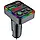 FM-трансмітер модулятор CAR F18 RGB 12-24 V Wireless car kit 2 USB, фото 2