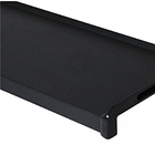 Віконний відлив алюмінієвий  (графіт матовий) від 80 мм