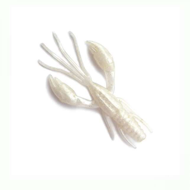 Уловиста силіконова приманка рачок Fanatik Raider 2.2" col. 025 їстівний силікон на щуку, окуня, фото 1