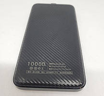Павербанк "Powerbank Eco-Obigriv Slim" 10000 mAh, 2USB, 5V/2A, micro-USB, type-C B