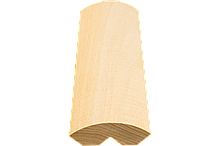 Декор лавковий липа 65 "Екстра", цільний 65х24х1900-3000мм