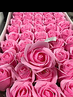 Мыльная роза, роза из мыла, розы для букетов из мыльных роз