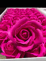 Мыльная роза, роза из мыла, розы для букетов из мыльных роз