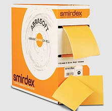Подушки абразивні Смірдекс "АБРАСОФТ" (Рулон – 115 мм х 125 мм х 25м) Р120-P1000, Smirdex Abrasoft