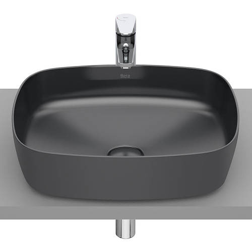 Купить INSPIRA SOFT умывальник 50*37*14см, овальный, накладной, без отв ...