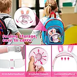 Дитячі навушники з вушками зайчика Picun B12 Бездротові стереонавушники «Зайчик» з вушками кролика, фото 2