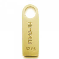 Флеш-накопитель USB 32GB Hi-Rali Shuttle Series Gold (HI-32GBSHGD)