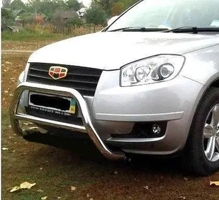 Кенгурятник WT006 (нерж) Geely Emgrand X7 2012-