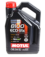 Motul 8100 Eco-lite 5W-30 4л (839554/108213) Синтетическое моторное масло