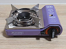 Портативна туристична газова плита Aorcamp Mini CK-506, газовий таганок туристичний, фото 3