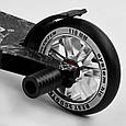 Самокат трюковий 43598 Best Scooter (1) HIC-система, ПЕГІ, алюм. диск і дека, колеса PU, d = 110 мм, ширина керма, фото 6