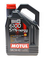 Motul 6100 Syn-nergy 5W-40 4л (368350/107978) Синтетическое моторное масло