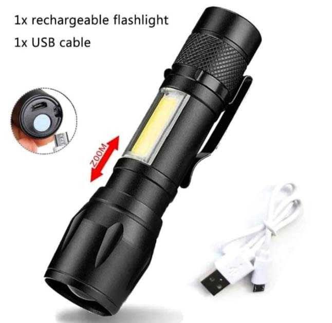 Фонарь Портативный LED Аккумуляторный Светодиодный Фонарик — Купить ...