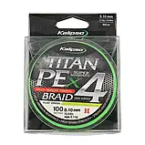 Шнур Kalipso Titan PE X4 FG 100m 0.16mm, фото 2