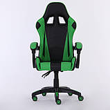 Компютерне крісло EXT ONE ЧОРНО-ЗЕЛЕНЕ Геймерське крісло Офісне крісло спортивне Крісло ігрове до 120кг Польша, фото 7