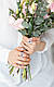 Кільце квітка срібне Мальви Rose 925 Флора 18.5-19, фото 6