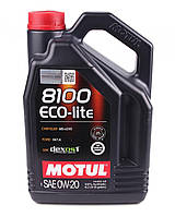 Motul 8100 Eco-lite 0W-20 4л (841154/108535) Синтетическое моторное масло