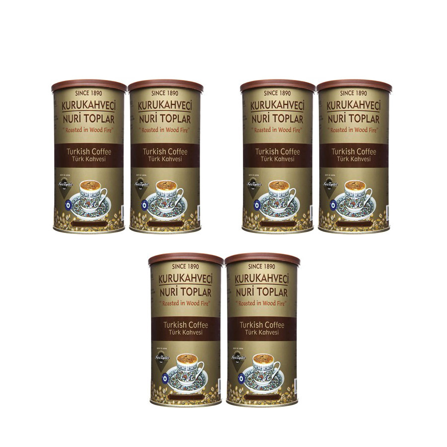 Турецька кава мелена Nuri Toplar 3 кг, кава дрібномелена для турки, помірно міцна, без добавок, фото 1