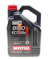 Motul 8100 Eco-lite 0W-20 5л (841151/108536) Синтетична моторна олива