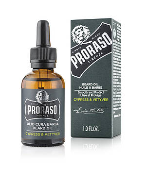 Масло для бороди Proraso Cypress & Vetyver Beard Oil 30 мл