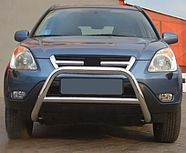 Кенгурятник WT006 (нерж) Honda CRV 2001-2006