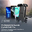 Велосипедний тримач для телефону Promate BikeMount-2 Black (bikemount-2.black), фото 6