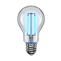 LED лампа філаментна VELMAX V-Filament-A60, 2W, E27, синій, 200Lm