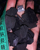 Уголь древесный Charcoal HITORCHID Цветочный привоз 5-30 мм без пыли 0,5 л для орхидей