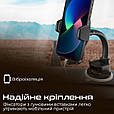 Автомобільний тримач для телефона Promate DashMount Black (dashmount.black), фото 4