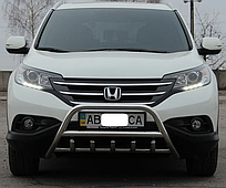 Передній захист бампера WT003 нерж Honda CRV 2012-2016