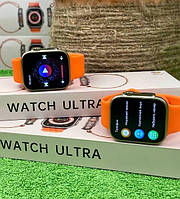 Смарт часы Smart Watch GS8+ ULTRA наручные безрамочные часы с Украинским языком и беспроводной зарядкой